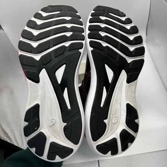 Asics GT-1000 13 ‘Black/Pink Glo’ Women’s Running Athletic Shoe Size 8 - Picture 7 of 8